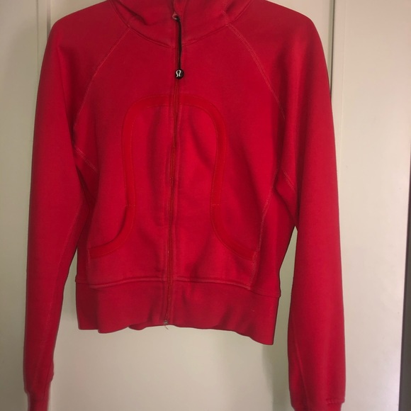 LULULEMON RED SWEATER - Picture 1 of 3